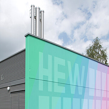 Heizzentrale HEW, Hof